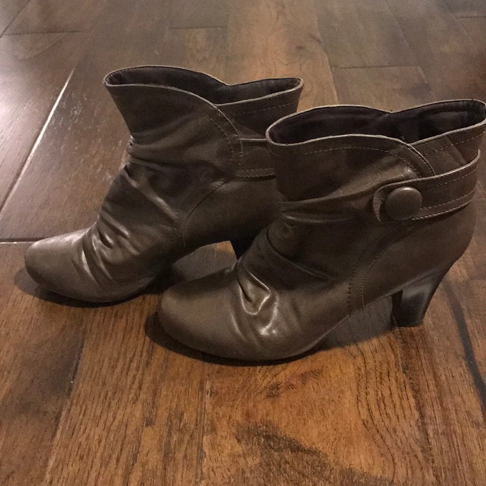 Madden girl brown slouch boots